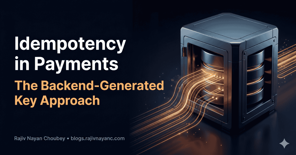 Idempotency in Payments: The Backend-Generated Key Approach