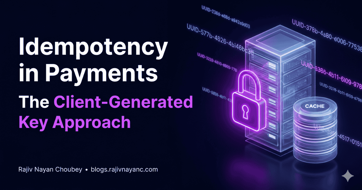 Idempotency in Payments: The Client-Generated Key Approach